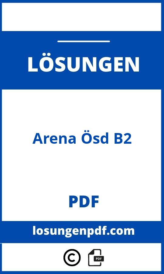 Arena Ösd B2 Lösungen Pdf