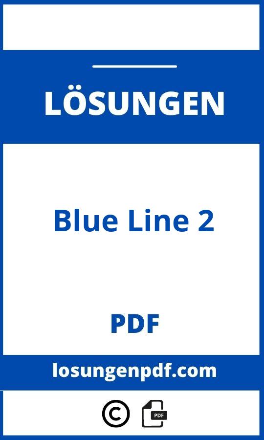 Blue Line 2 Lösungen Pdf