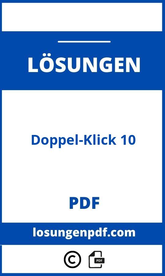 Doppel-Klick 10 Lösungen Pdf