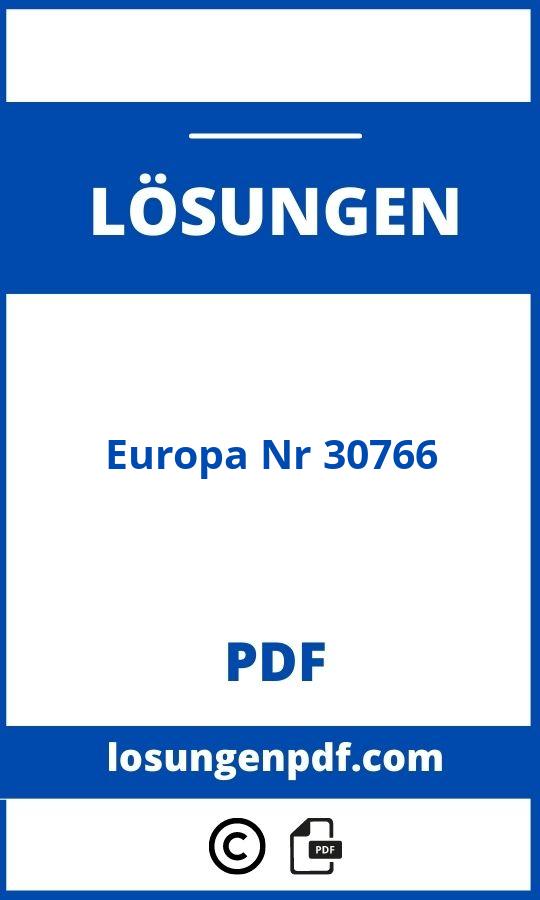 Europa Nr 30766 Lösungen Pdf