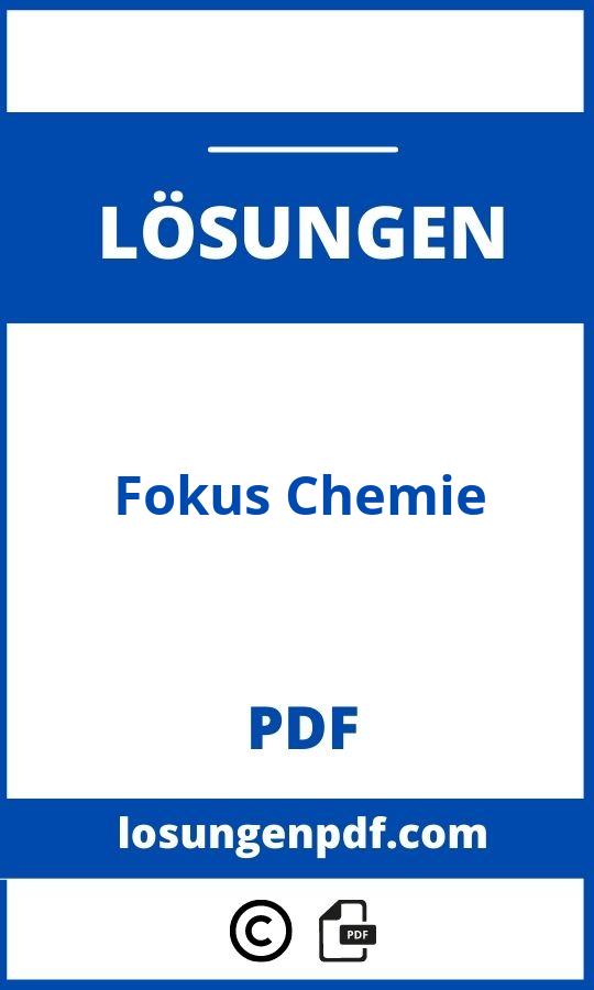 Fokus Chemie Lösungen Pdf