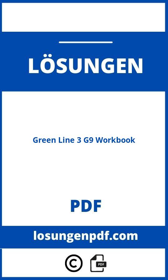 Green Line 3 G9 Workbook Lösungen Pdf