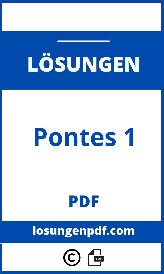 Pontes 1 Lösungen Pdf