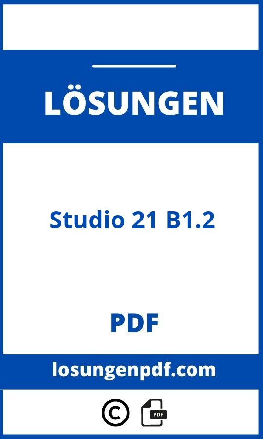 Studio 21 B1.2 Lösungen Pdf